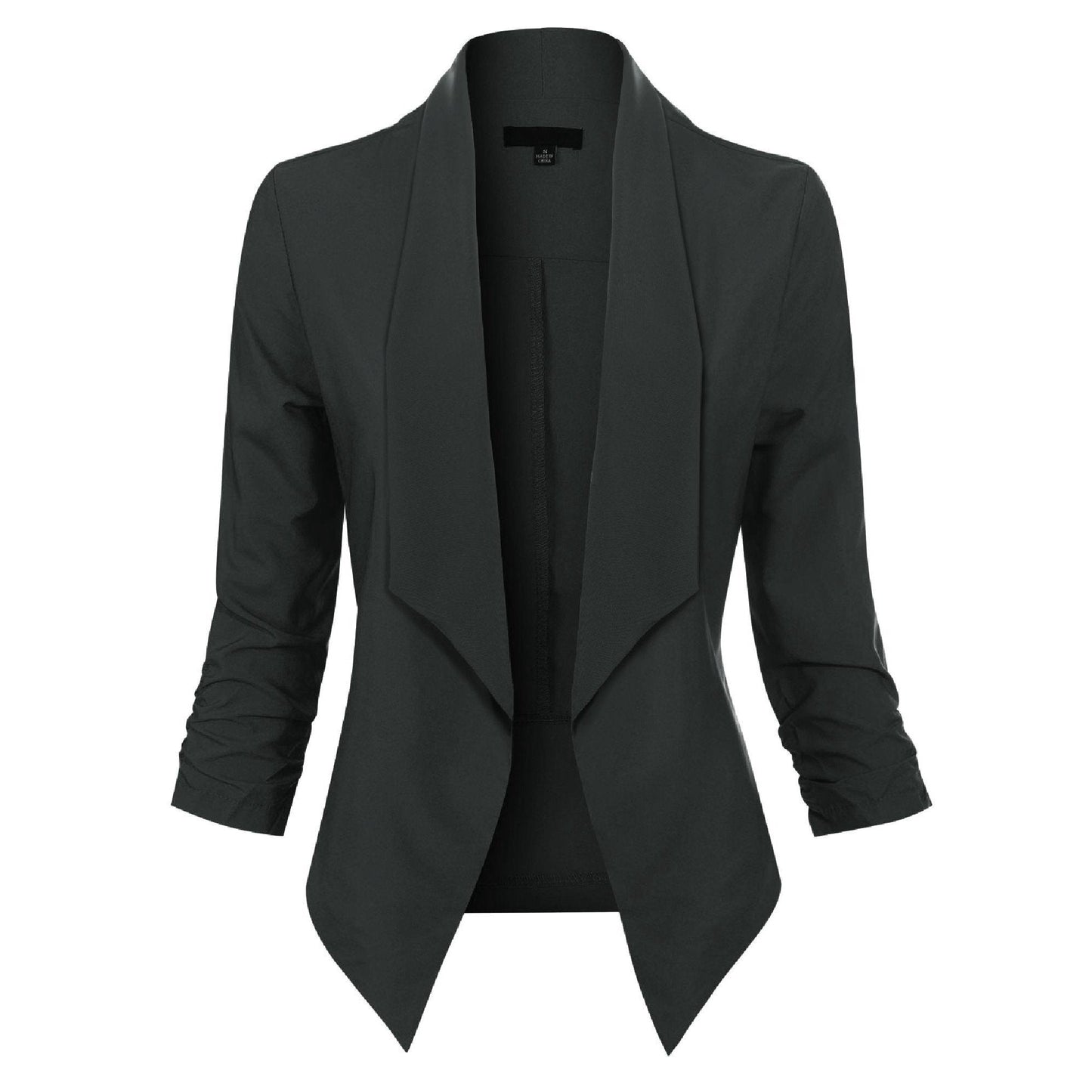 Elegant Women's Long-Sleeve Blazer Model