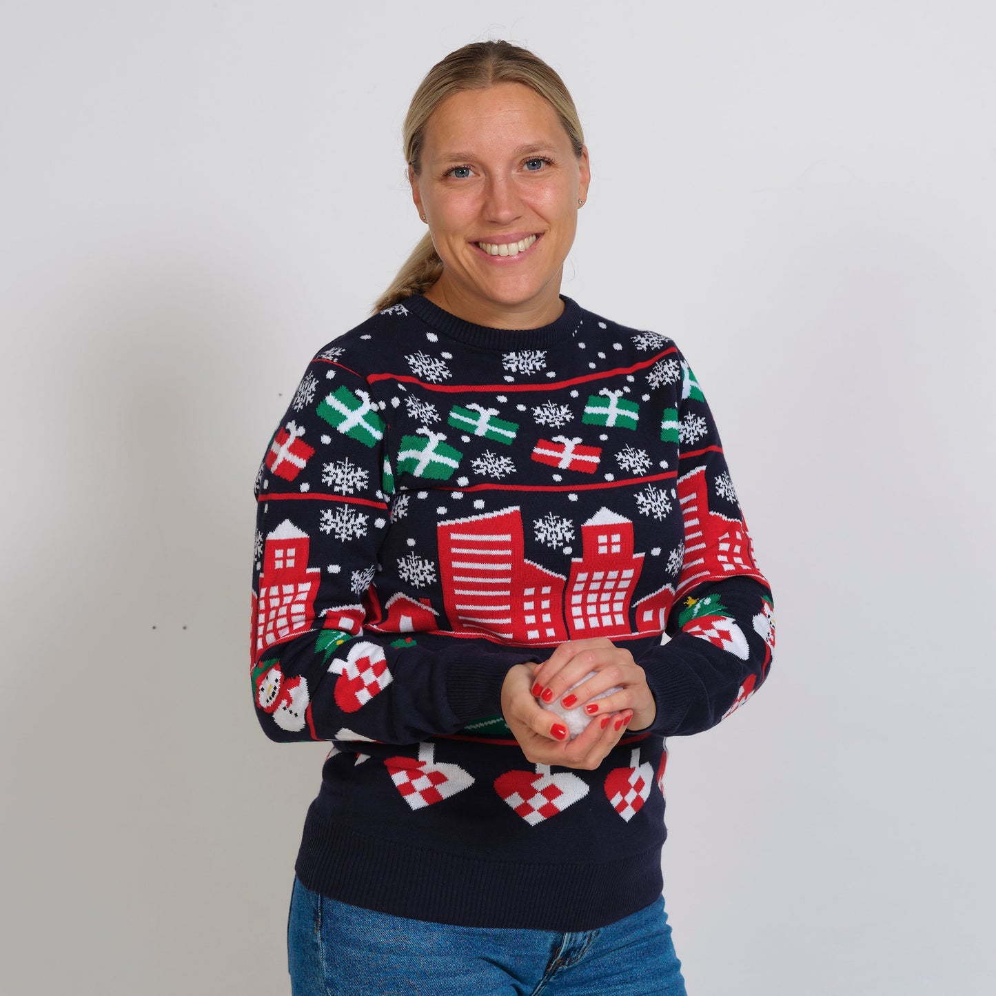 Weihnachtsbaum Damen Kleid Festlich - IdealeKleiden