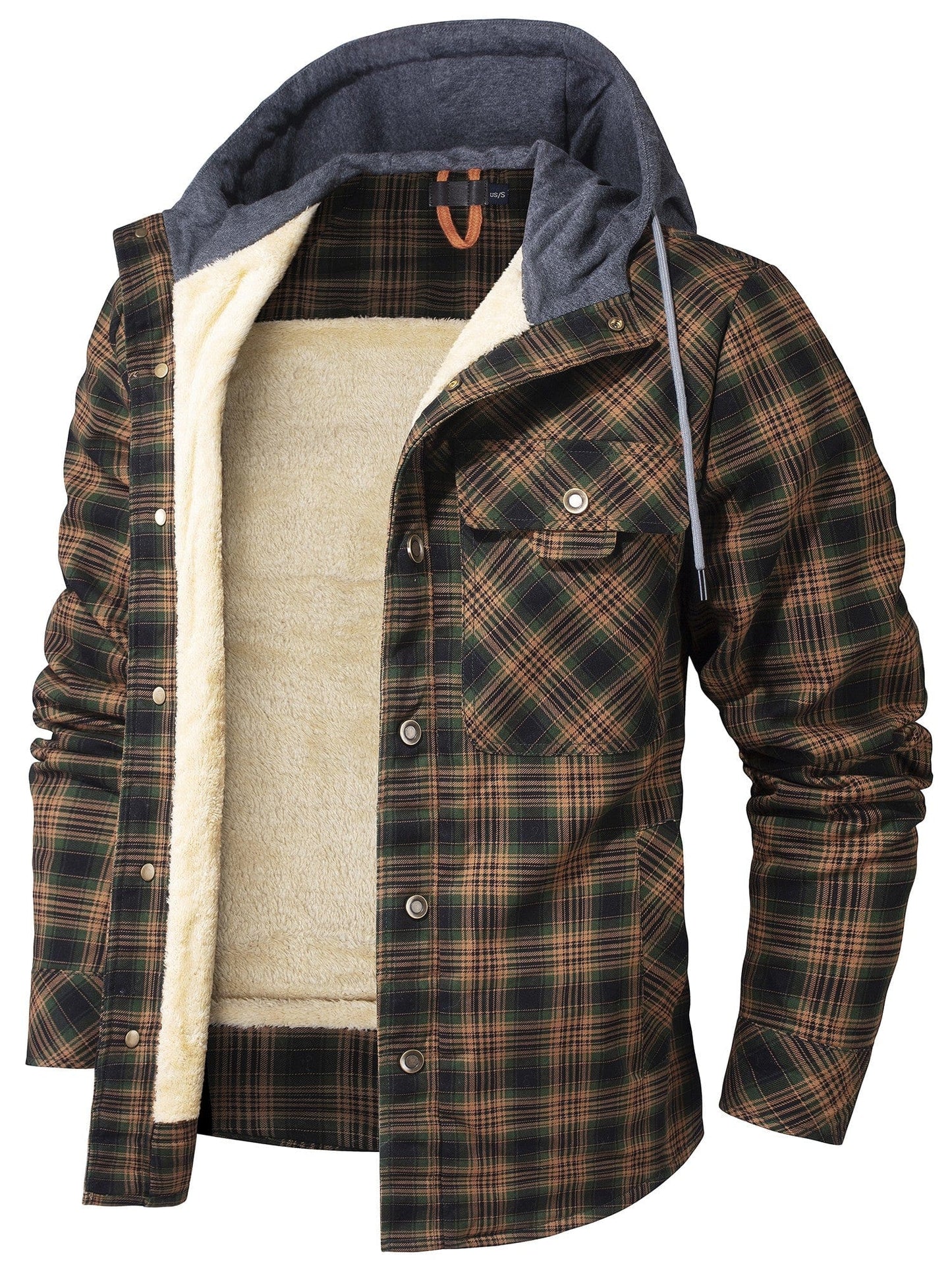 Robust outdoor jacket Woodland design