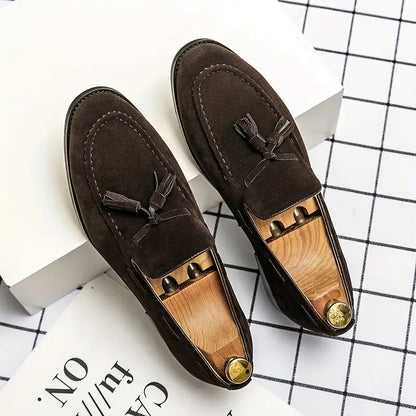 Men's Vintage-Style Slippers