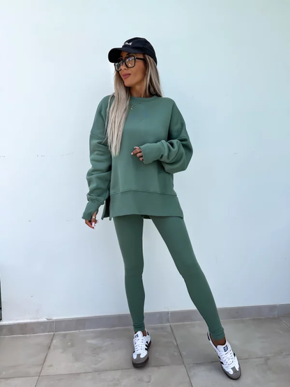 Soft knitwear set