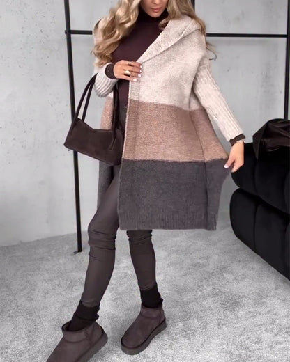 Autumn Winter Dress Hooded Warm