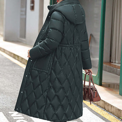 Women's Padded Winter Jacket Warm Hood