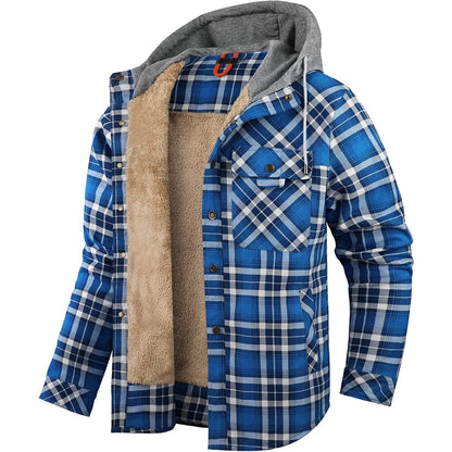 Elegant women's jacket in wood look, comfortable & durable