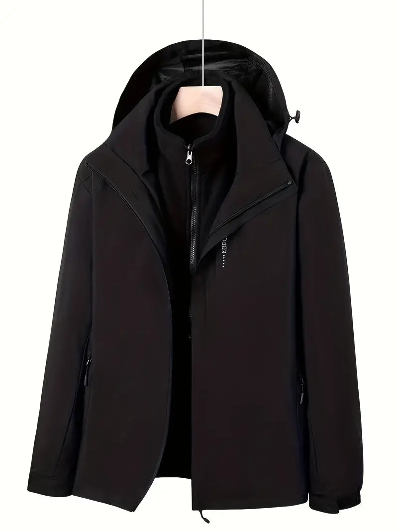 Men's Hooded Jacket Waterproof Sporty