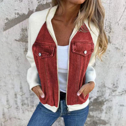 Stylish Women's Denim Jacket Casual