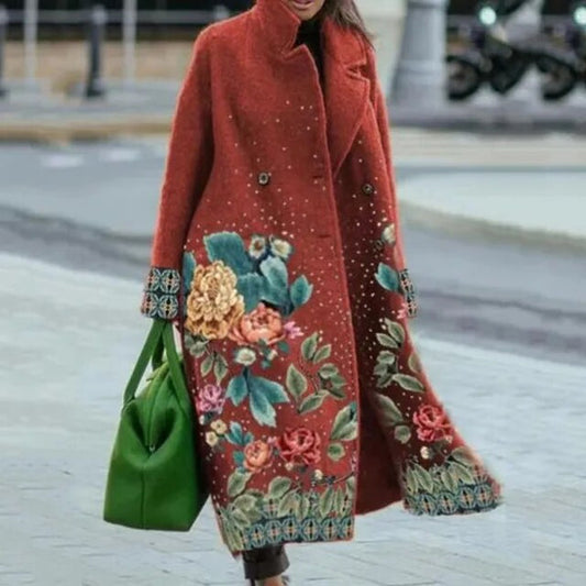 Eleganter Wintermantel Damen Klassisch - IdealeKleiden