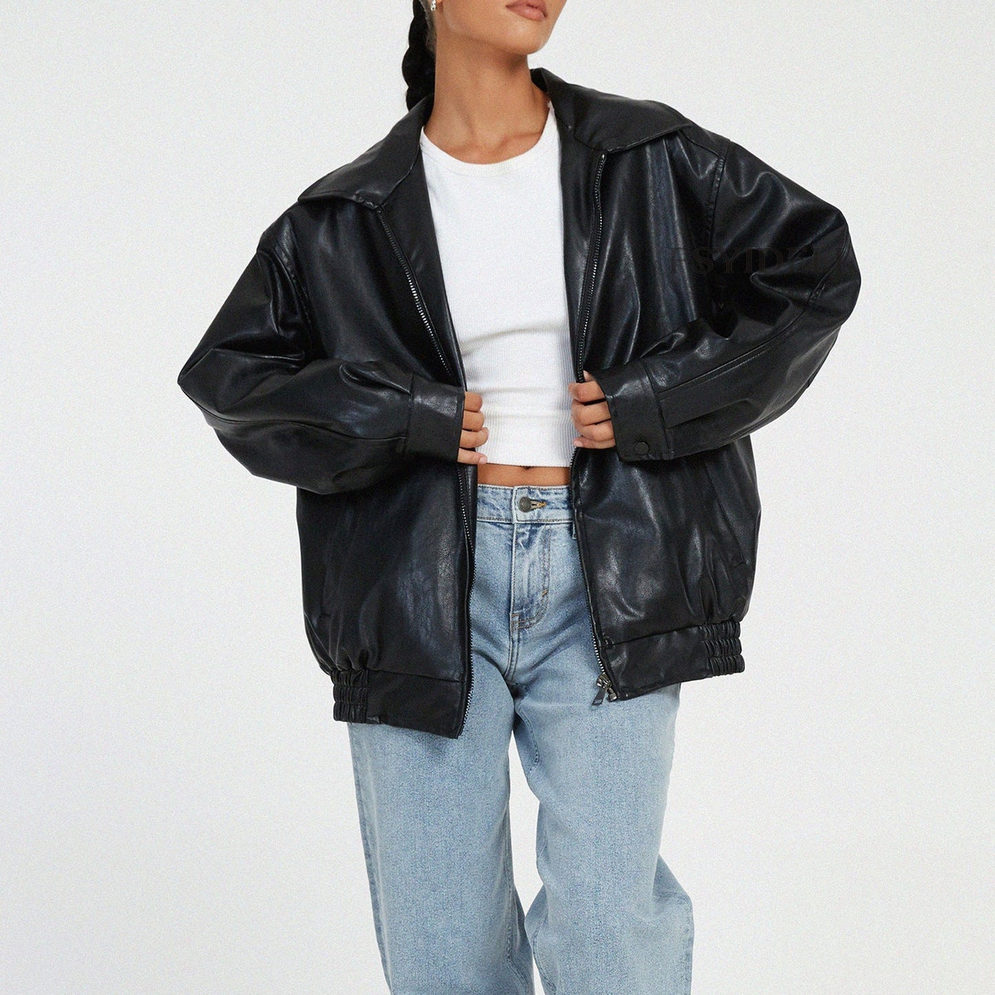 Women's Large Oversized Modern Style Jacket