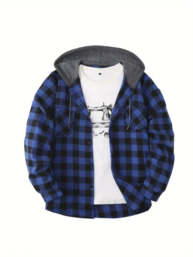 Checked Men's Jumper Modern Style