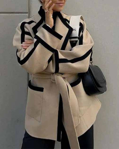 Casual outdoor jacket Modern lacing