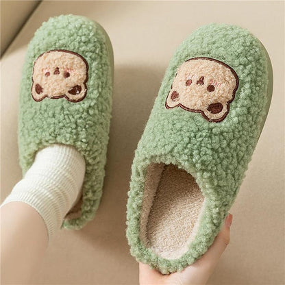 Soft Plush Animal Slippers