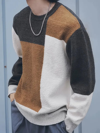 Men's Colorblock Modern Sweater