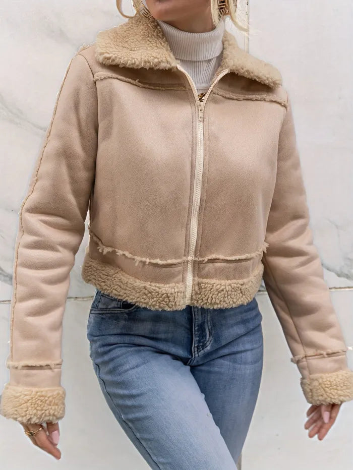 Warm Padded Winter Jacket Black
