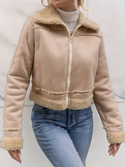 Warm Padded Winter Jacket Black