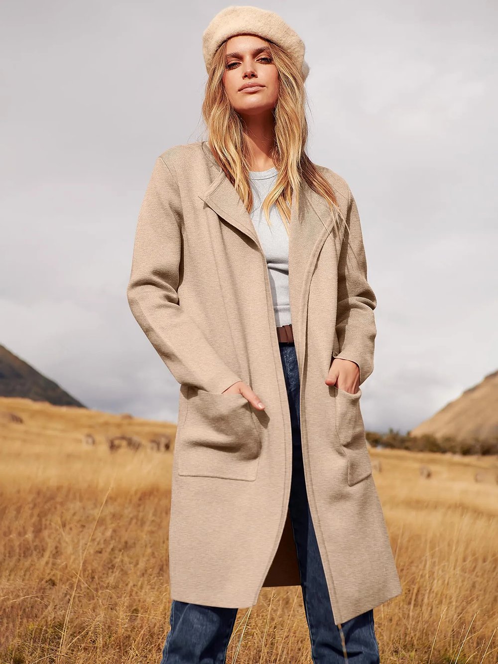 Stylish Women's Jacket with Lapels