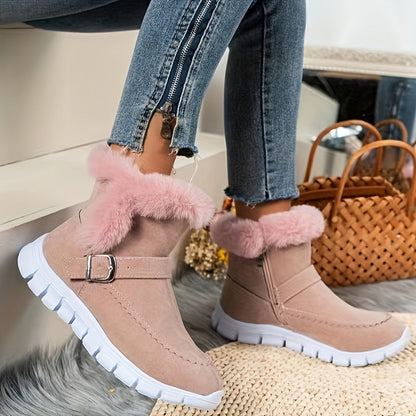 Warm Ankle Boot with Soft Lining for Women