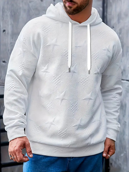 Men's Hoodie Star Pattern Trendy