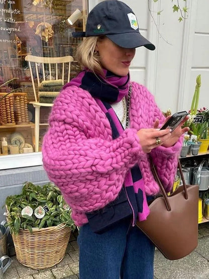 Classic Knit Cardigan Simply Elegant