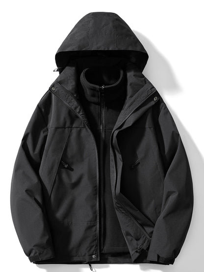 Practical Winter Jacket 3-in-1 Women Autumn