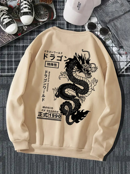 Men's Japanese Style Hoodie
