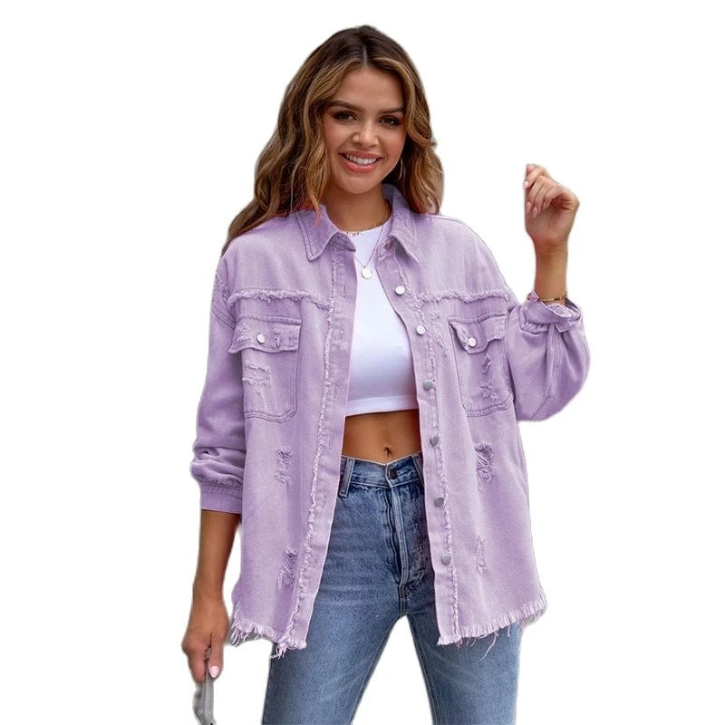 Stylish Denim Jacket Elegant & Casual