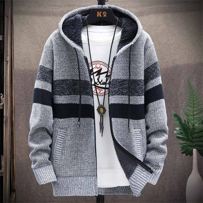 Men's Hooded Sweatshirt Warm Winter