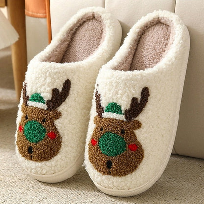 Soft Plush Animal Slippers