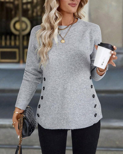 Elegant Button-Up Blouse for Women