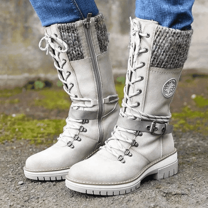 Women's Winter Warm Lace-Up Boots
