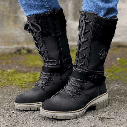 Women's Winter Warm Lace-Up Boots