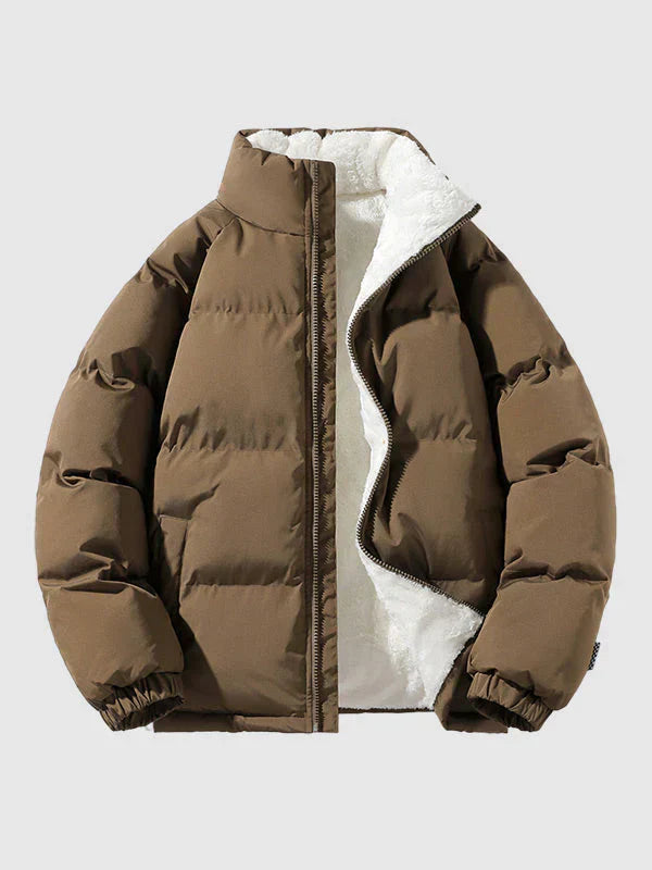 Herren Stepppullover Warm Fleece - IdealeKleiden