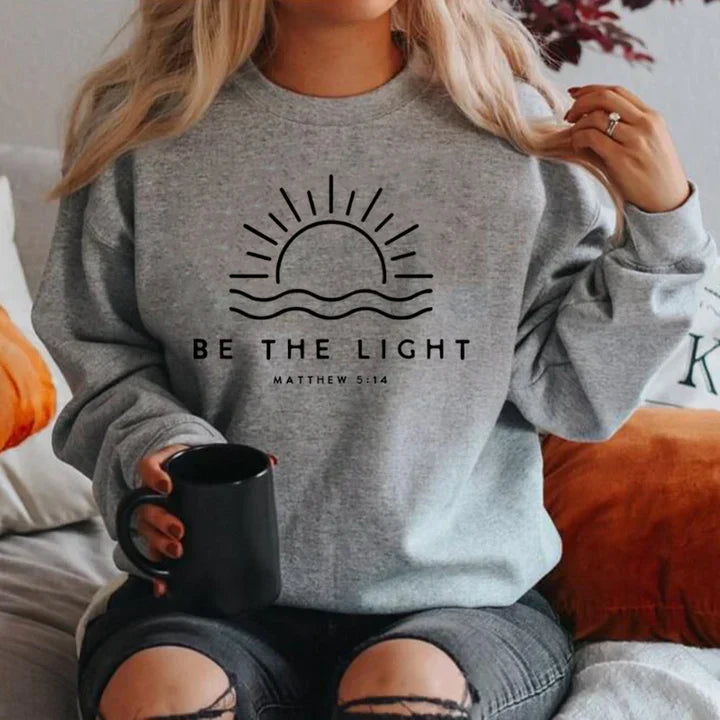 Stylish Pullover Be The Light