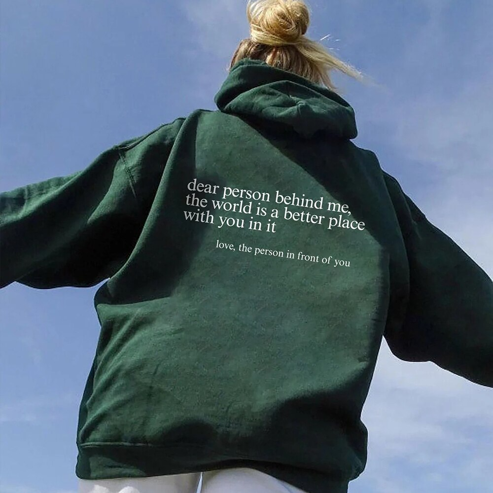 Stylish hoodie with cool back design