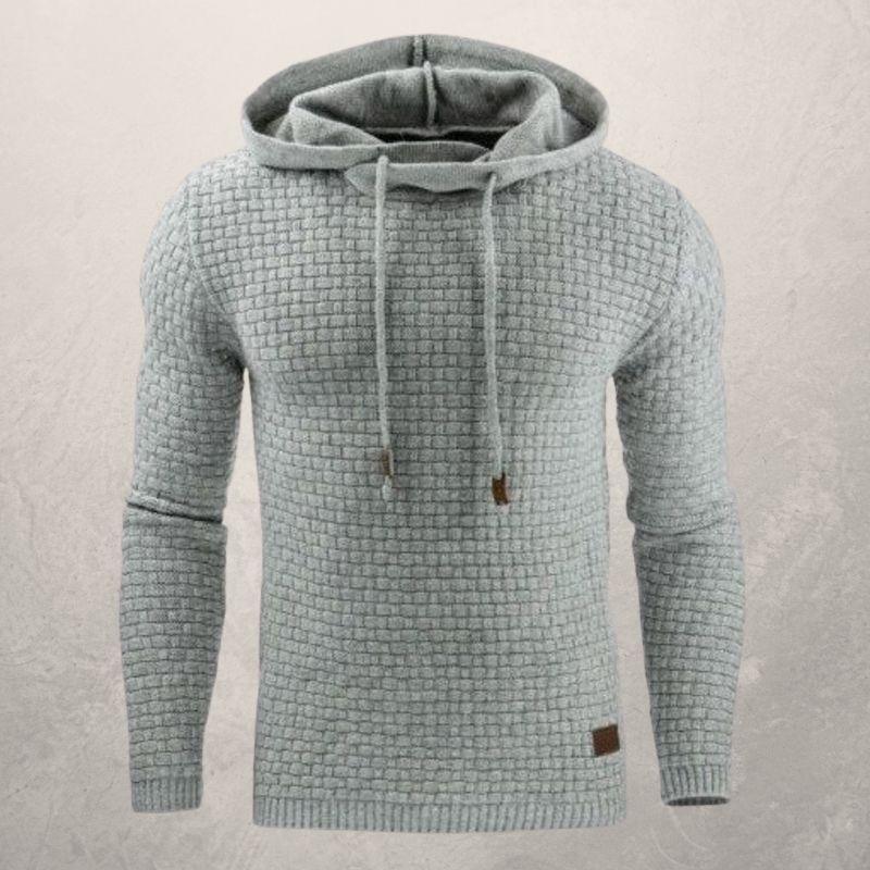 Stylish Hoodie Slim Fit Knit Pattern