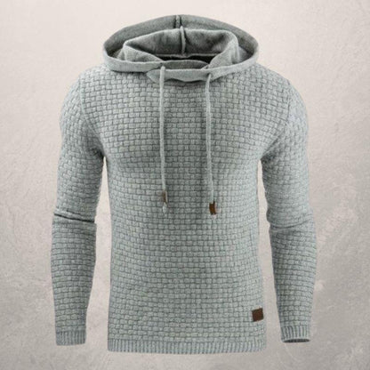 Stylish Hoodie Slim Fit Knit Pattern