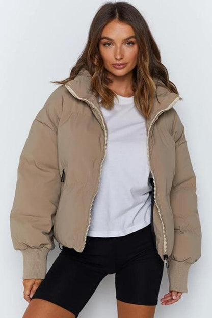Winter Puffer Jacket Oversized Warm