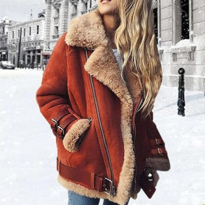Men's Biker Style Winter Jacket