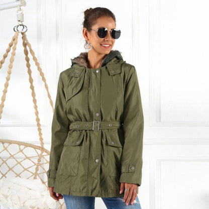 Women's Winter Jacket Warm Waterproof