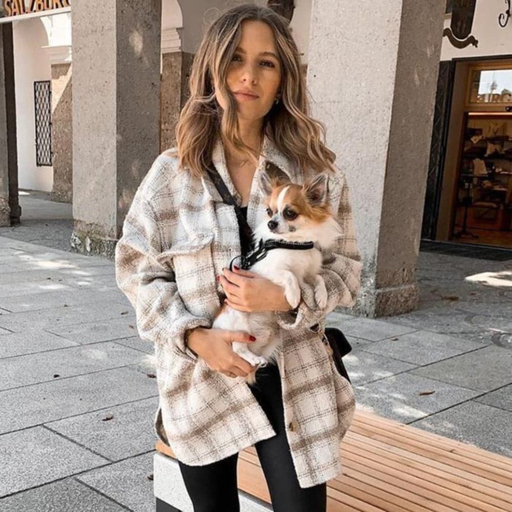 Elegant Knitted Cardigan for Women Modern