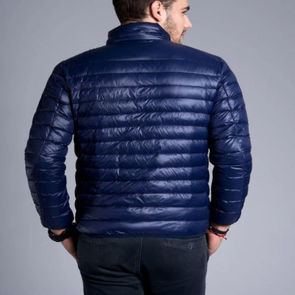 Winddichte Pufferjacke Warm Steppdesign - IdealeKleiden