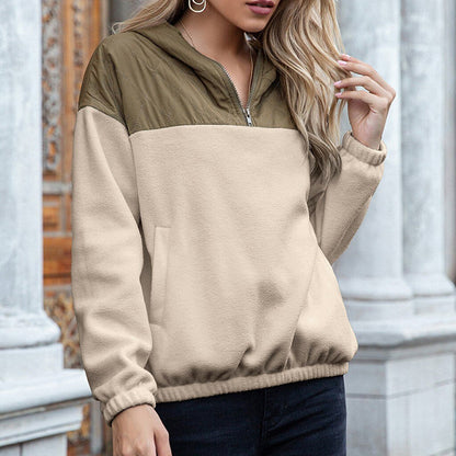 Cozy Women's Hoodie with Fleece and Pockets