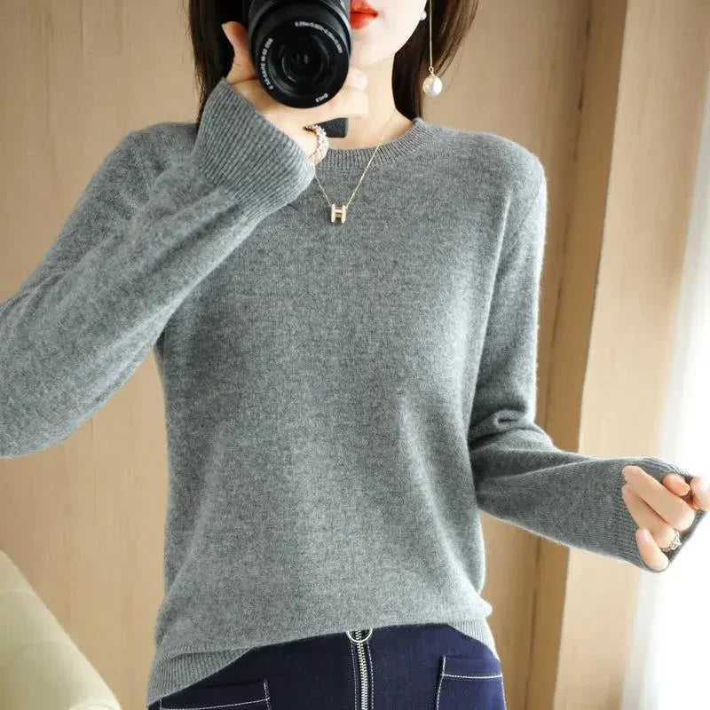 Weicher Damen Pullover Modern Style - IdealeKleiden