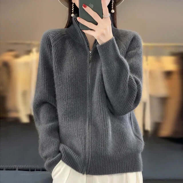 Women's Cardigan Elegant Long Sleeve Model