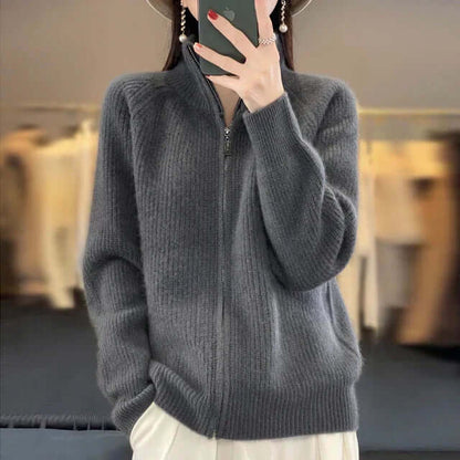 Women's Cardigan Elegant Long Sleeve Model