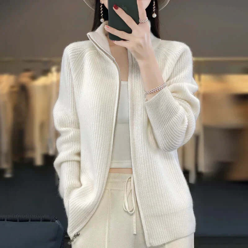 Women's Cardigan Elegant Long Sleeve Model