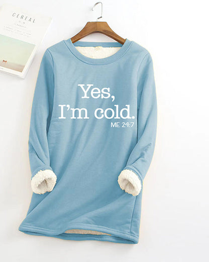 Trendy Sweatshirt English Text Print