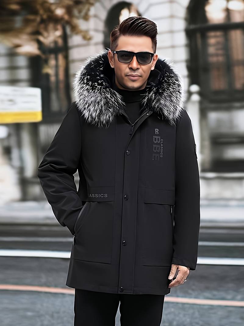 Herren Regenjacke Stylisch Wasserdicht - IdealeKleiden