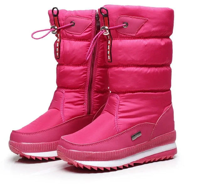 Women's Warm Winter Boots Comfort Shoes