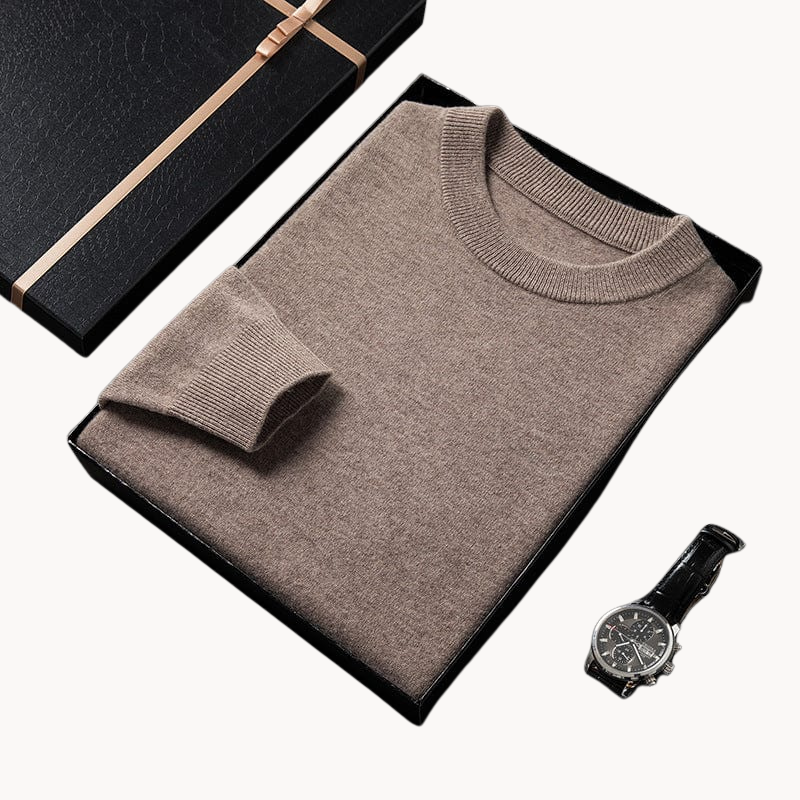 Herren Pullover Weich Luxus Qualität - IdealeKleiden