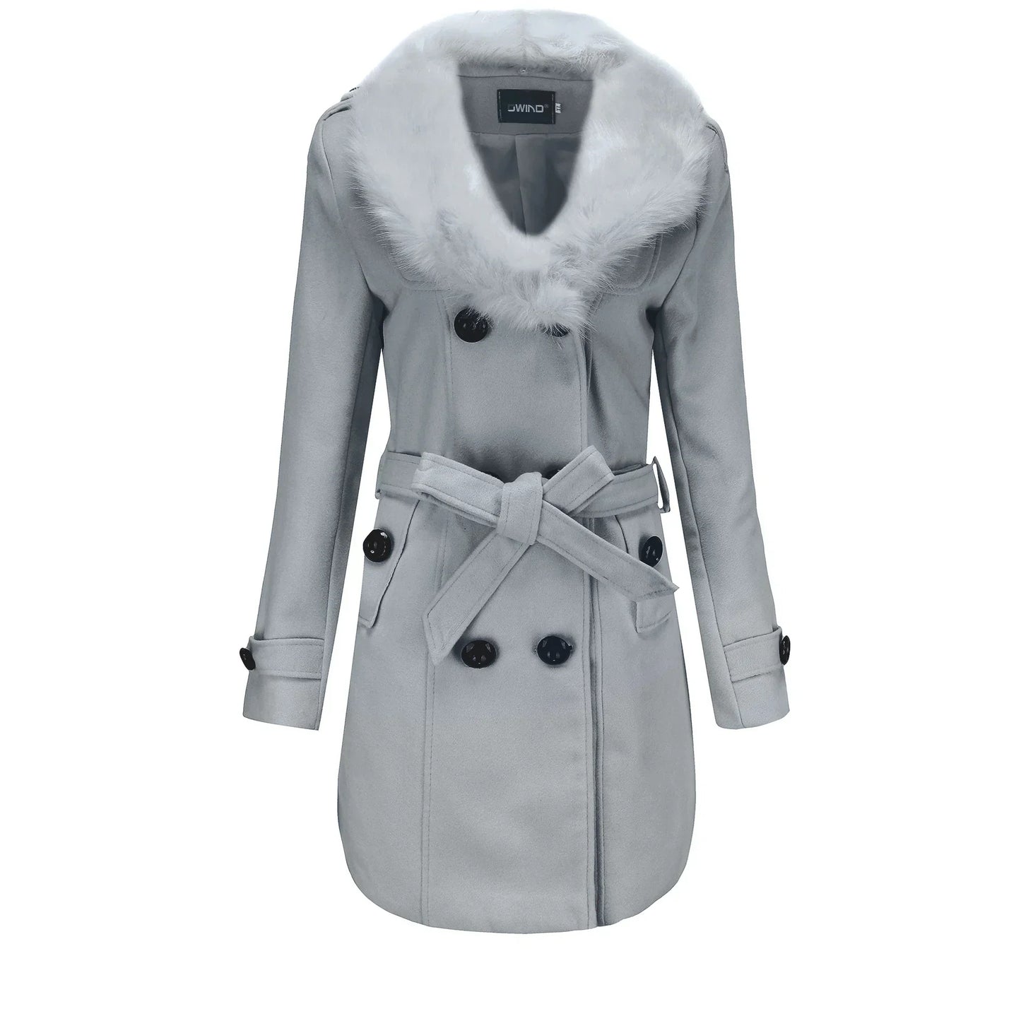 Isabella - Women's Mid-Length Elegant Windbreaker
